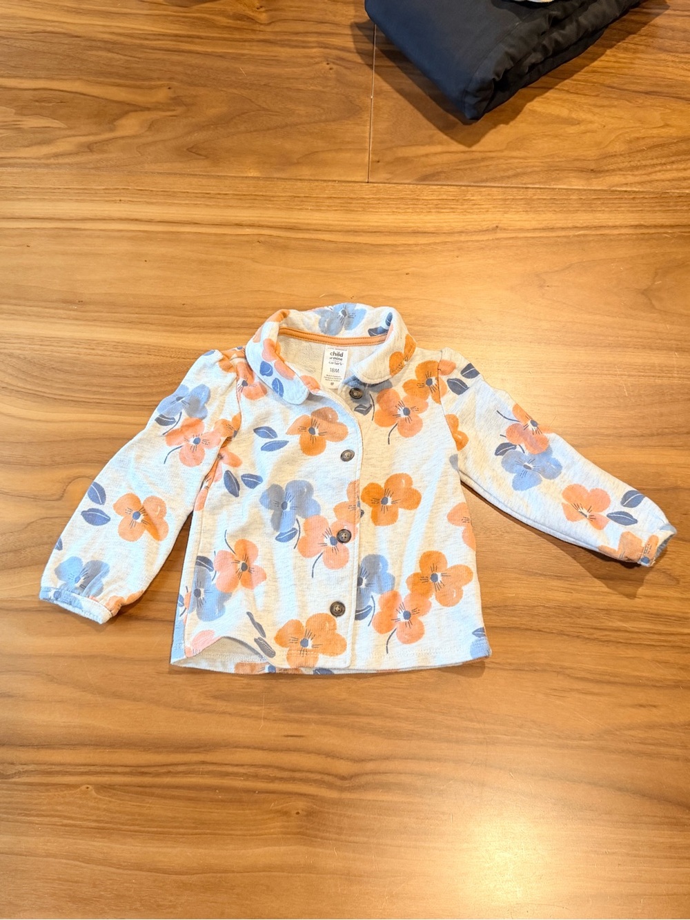 Girls Child of Mine by Carter’s Floral Button Cardigan - 18M